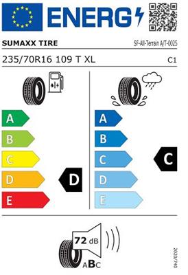 235/70R16 109T XL Sumaxx ALL TERRAIN A/T