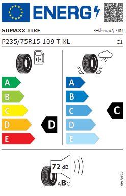 235/75R15 109T XL Sumaxx ALL TERRAIN A/T
